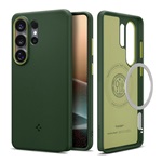 SPIGEN NANO POP szilikon telefonvédő (kameravédő, MagSafe) SÖTÉTZÖLD