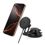SPIGEN ONETAP PRO4 autós tartó műszerfalra, 15W, FEKETE