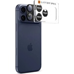 SPIGEN OPTIK PRO XL kameravédő üveg (9H, tokbarát) FEKETE