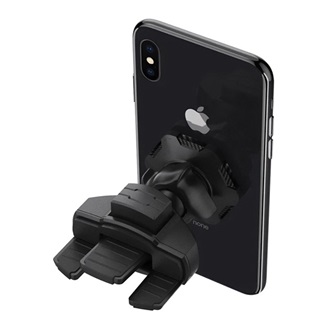 SPIGEN QS24 autós tartó szellőzőre, 360°, FEKETE