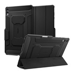 SPIGEN RUGGED ARMOR PRO tok álló (aktív FLIP, ütésállóság, TRIFOLD, asztali tartó, ceruza tartó) FEKETE