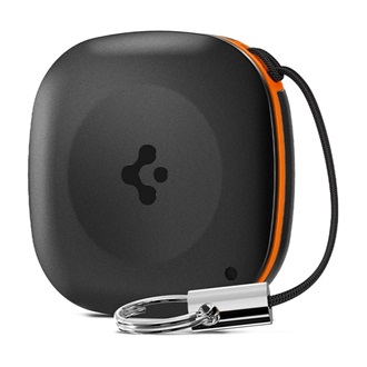 SPIGEN TAGME bluetooth nyomkövető (kulcstartóra, táskára, autóba, valós idejű nyomkövetés, iOS kompatibilis) FEKETE