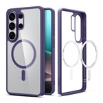 SPIGEN ULTRA HYBRID MAG műanyag telefonvédő (ütésállóság, légpárnás keret, MagSafe) LILA