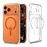 SPIGEN ULTRA HYBRID MAG műanyag telefonvédő (ütésállóság, légpárnás keret, MagSafe) NARANCSSÁRGA