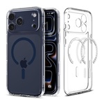 SPIGEN ULTRA HYBRID MAG műanyag telefonvédő (ütésállóság, légpárnás keret, MagSafe) SÖTÉTKÉK