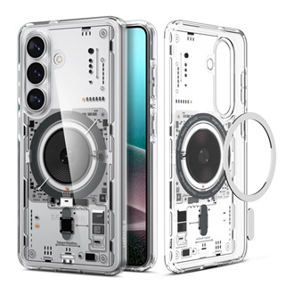 SPIGEN ULTRA HYBRID NEO ONE műanyag telefonvédő (ütésállóság, légpárnás keret, MagSafe) ÁTLÁTSZÓ