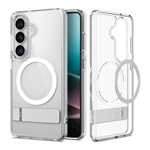 SPIGEN ULTRA HYBRID S műanyag telefonvédő (ütésállóság, légpárnás keret, kitámasztó, MagSafe) ÁTLÁTSZÓ