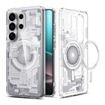 SPIGEN ULTRA HYBRID ZERO ONE műanyag telefonvédő (ütésállóság, légpárnás keret, MagSafe) FEHÉR