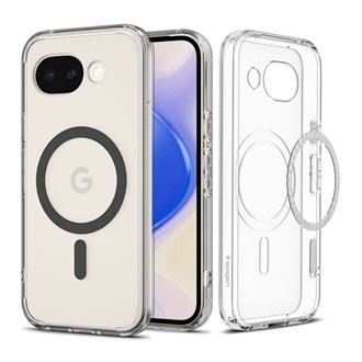 SPIGEN ULTRA HYBRID műanyag telefonvédő (ütésállóság, légpárnás keret, MagSafe) FEKETE
