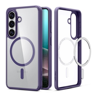 SPIGEN ULTRA HYBRID műanyag telefonvédő (ütésállóság, légpárnás keret, MagSafe) LILA