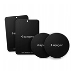 Spigen Kuel A210 (4db) telefon autós tartó fémlap fekete