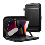 SPIGEN tok fekvő, textil LAPTOP/NOTEBOOK/TABLET (univerzális, cseppálló, cipzáras, 16") SZÜRKE Apple MacBook Pro 16"