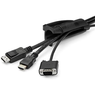 StarTech CMSCOILED 25mm x 1,5m kábelkötegelő fekete