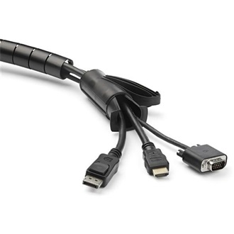 StarTech CMSCOILED 25mm x 1,5m kábelkötegelő fekete