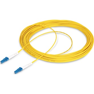 StarTech LC -> LC M/M adatkábel 30m sárga OS2 Single Mode, 9/125µm, 40G/100G