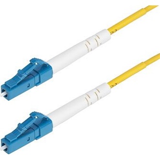 StarTech LC -> LC M/M adatkábel 5m sárga OS2 Single Mode, 9/125µm, 40G/100G