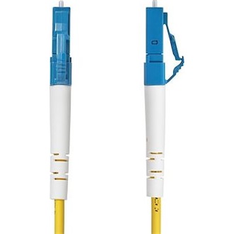 StarTech LC -> LC M/M adatkábel 5m sárga OS2 Single Mode, 9/125µm, 40G/100G