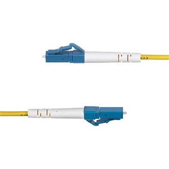 StarTech LC -> LC M/M adatkábel 5m sárga OS2 Single Mode, 9/125µm, 40G/100G