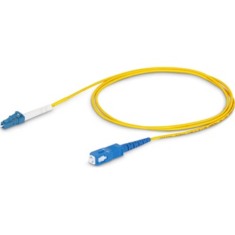StarTech LC -> SC  M/M adatkábel 1m sárga OS2 Single Mode, 9/125µm, 40G/100G