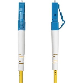 StarTech LC -> SC  M/M adatkábel 1m sárga OS2 Single Mode, 9/125µm, 40G/100G