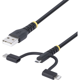 STARTECH 1M USB MULTI CHARGING CABLE .