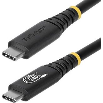 STARTECH 2M USB-C CABLE USB4 20GBPS CERTIFIED 4K120/DP1.4/240W/20GBP