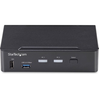 STARTECH 2-PORT DISPLAYPORT KVM SWITCH 4K 60HZ USB 3.0 EDID MANAGEMENT