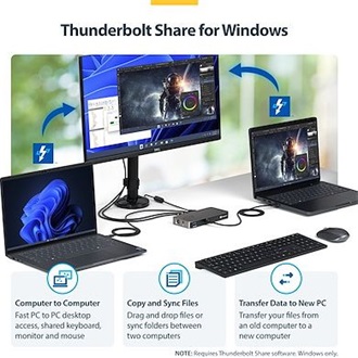 STARTECH 303UE-TB5-HUB 4-PORT THUNDERBOLT 5 HUB