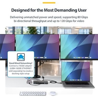 STARTECH 303UE-TB5-HUB 4-PORT THUNDERBOLT 5 HUB