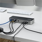 STARTECH 3X MONITOR DOCKING STATION 4K 60HZ HDMI/DISPLAYPORT TAA