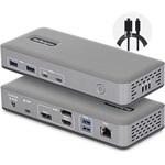 STARTECH 3X MONITOR USB-C DOCK 100W PD TRIPLE-MONITOR DP/HDMI 4K60
