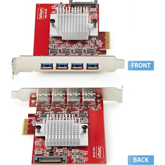 STARTECH 4-PORT USB-A 10GBPS PCIE CARD .