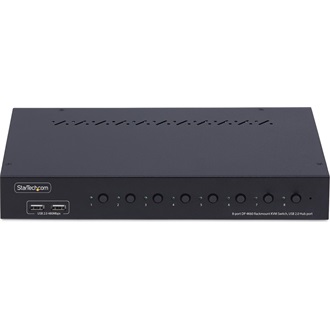 STARTECH 8-PORT DISPLAYPORT KVM SWITCH DISPLAYPORT 1.2 KVM 4K 60HZ