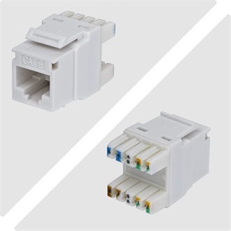 STARTECH CAT6 KEYSTONE JACK 24-PACK 24-PACK180-DEGREE 110 PUNCH DOWN