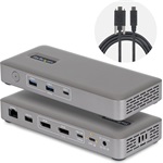 STARTECH DUAL-DP USB4 DOCK 100W PD 144HZ 100W PD DRIVERLESS