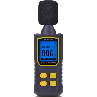 STARTECH HANDHELD SOUND LEVEL METER NOISE/DECIBEL/AUDIO LEVEL READER