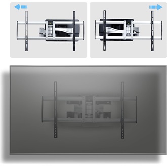 STARTECH HEAVY-DUTY TV WALL MOUNT .