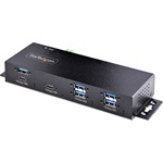 STARTECH INDUSTRIAL 7-PORT USB HUB .