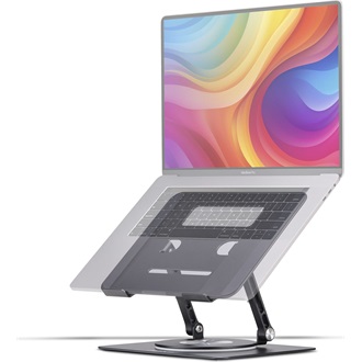 STARTECH ROTATING LAPTOP STAND/RISER COMPUTER STAND W/360 SWIVEL BASE