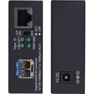 STARTECH SM LC FIBER MEDIA CONVERTER .
