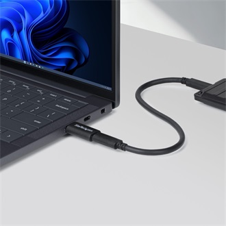 STARTECH USB-A TO USB-C ADAPTER M/F 10GBPS USB TO USB C CONVERTER