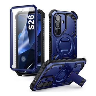 SUPCASE ARMORBOX MAG defender műanyag telefonvédő (erős ütésállóság, légpárnás sarok, MagSafe) SÖTÉTKÉK