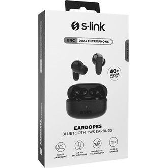 S-Link TWS08 True Wireless fülhallgató headset fekete