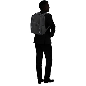 Samsonite Biz2Go Backpack 14,1" notebook poliészter hátizsák fekete (Black)