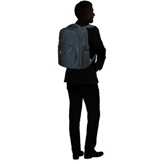 Samsonite Biz2Go Backpack 15,6" notebook poliészter hátizsák kék (Deep Blue)