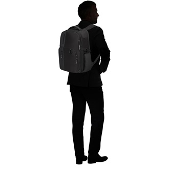 Samsonite Biz2Go Backpack 17,3" notebook poliészter hátizsák fekete (Black)