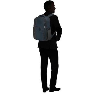 Samsonite Biz2Go Backpack 17,3" notebook poliészter hátizsák kék (Deep Blue)