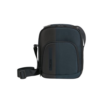Samsonite Biz2go Crossover 9,7" tablet poliészter oldaltáska kék 4L (Deep Blue)