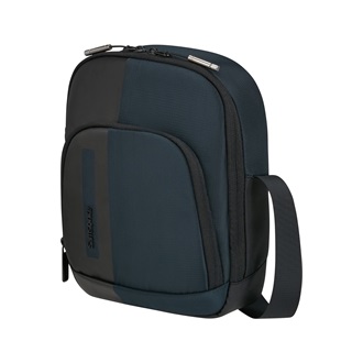 Samsonite Biz2go Crossover 9,7" tablet poliészter oldaltáska kék 4L (Deep Blue)