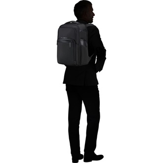 Samsonite Evosight Backpack 15,6" notebook poliészter hátizsák fekete 20,5L
